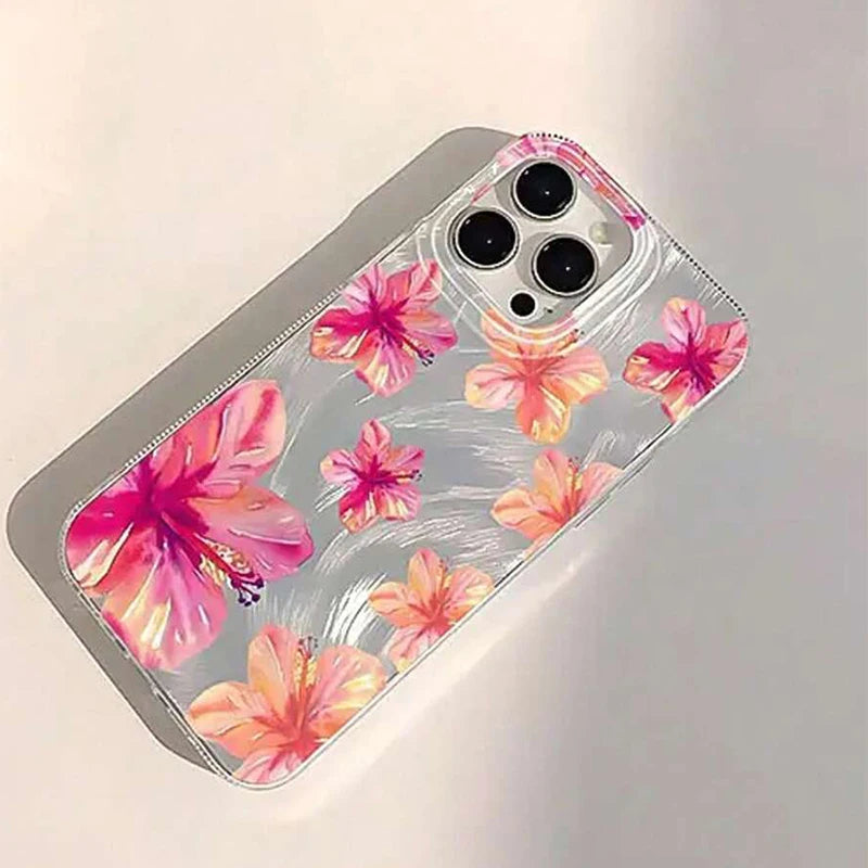Cute Daisy Blossom Print iPhone Soft Cover
