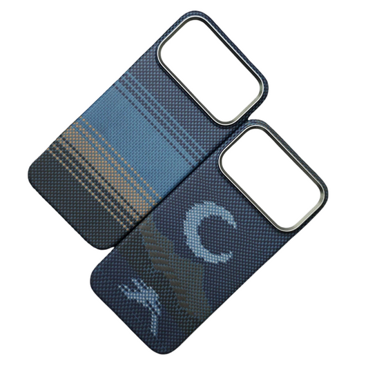 Ultra-Slim Aramid Carbon Fiber MagSafe iPhone Cover