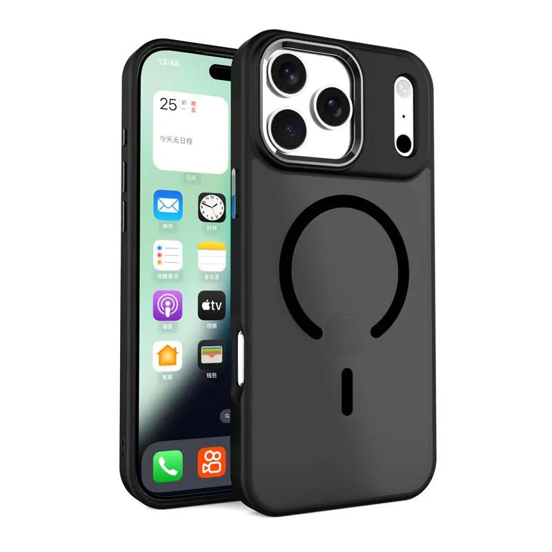 Slim Skin-Touch MagSafe Magnetic Shockproof iPhone Case