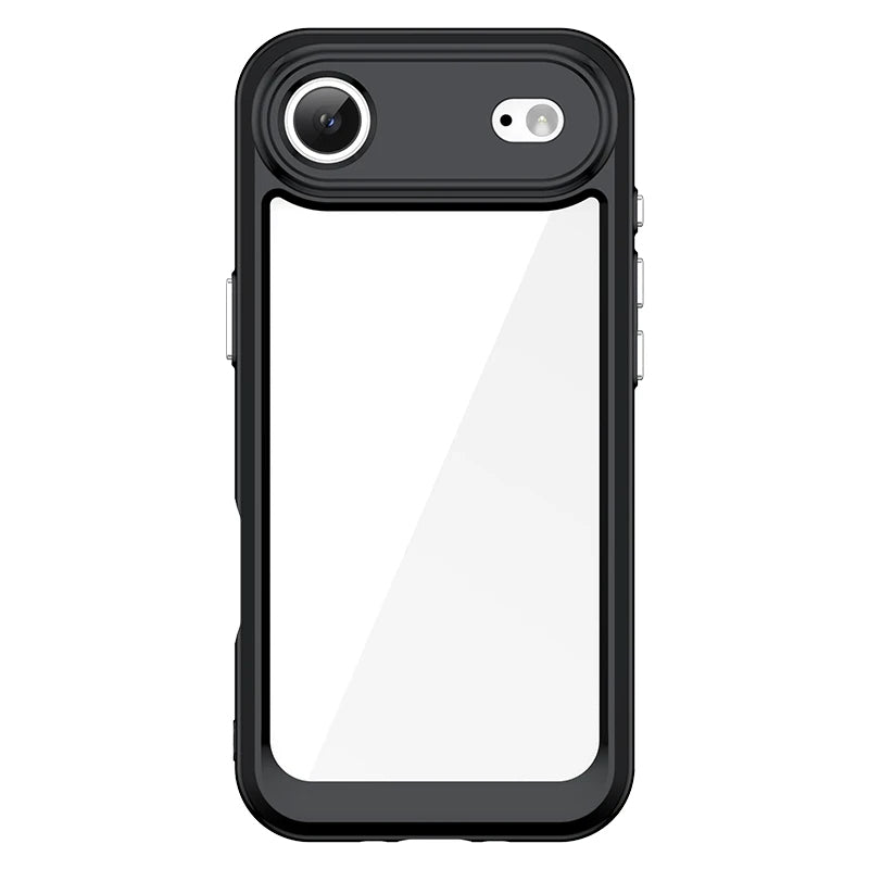 Slim Transparent iPhone Case with Shockproof Edges