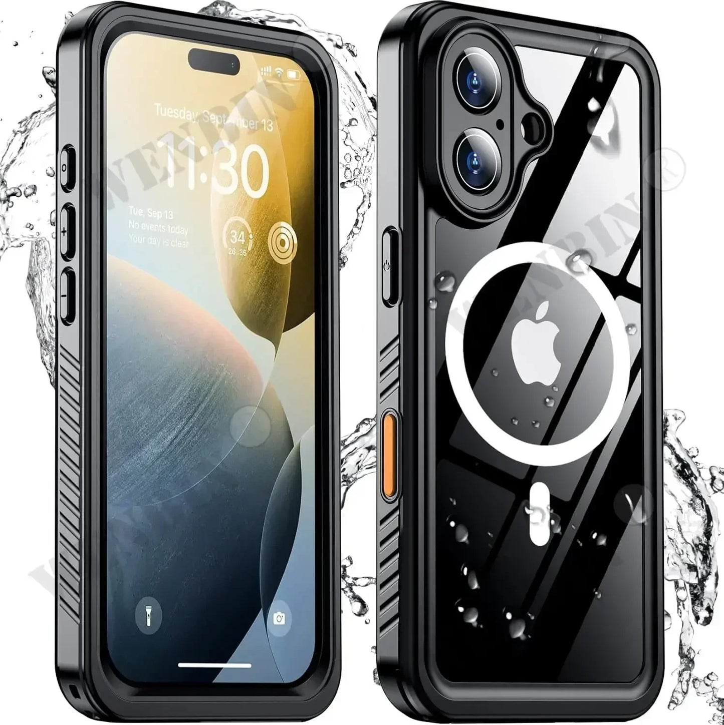 IP68 Waterproof MagSafe iPhone Case for Diving