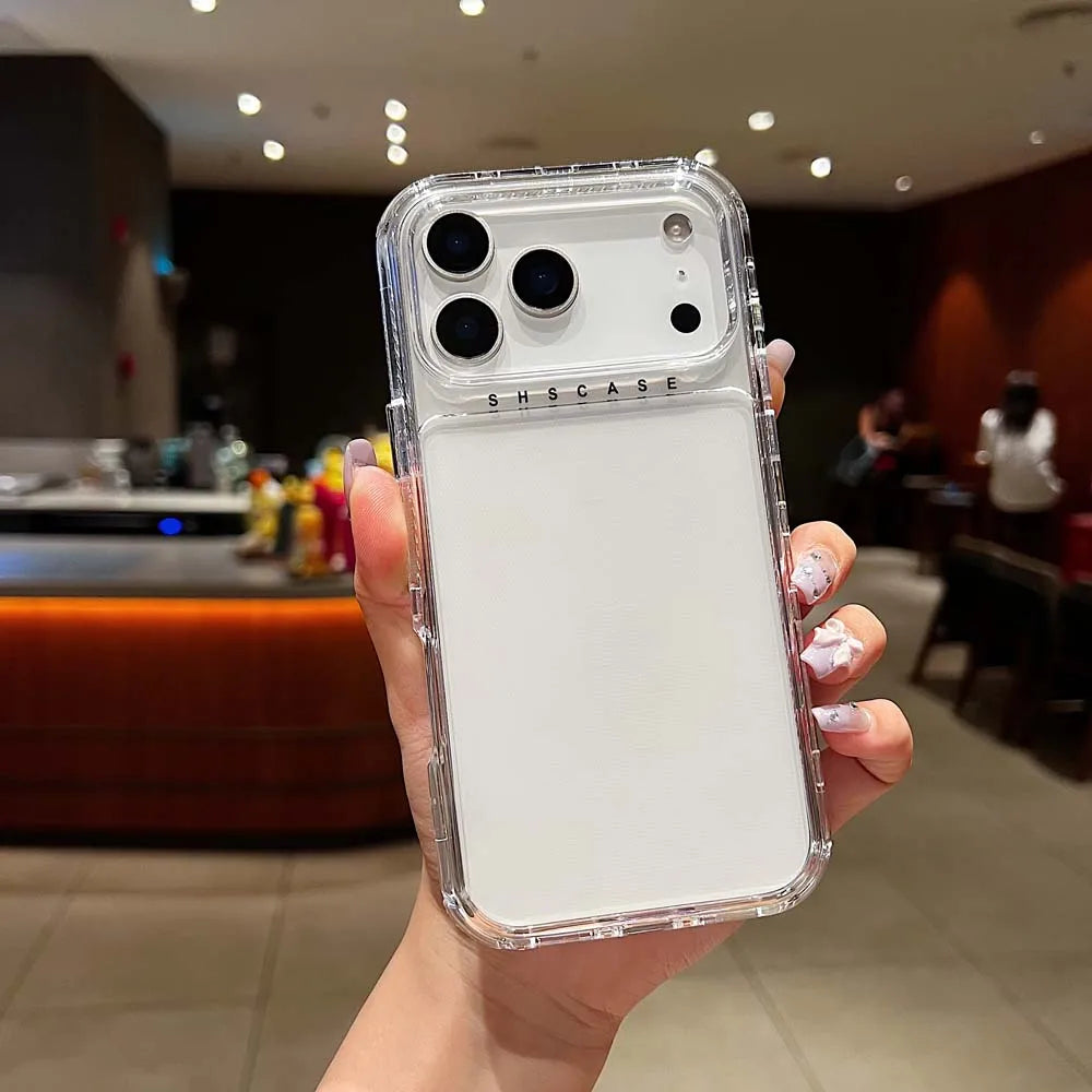 Clear Soft Armor Case with Airbags iPhone