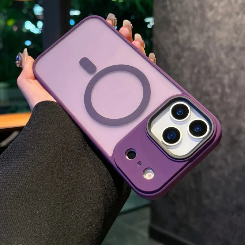 Elegant Matte MagSafe Soft Bumper iPhone Case