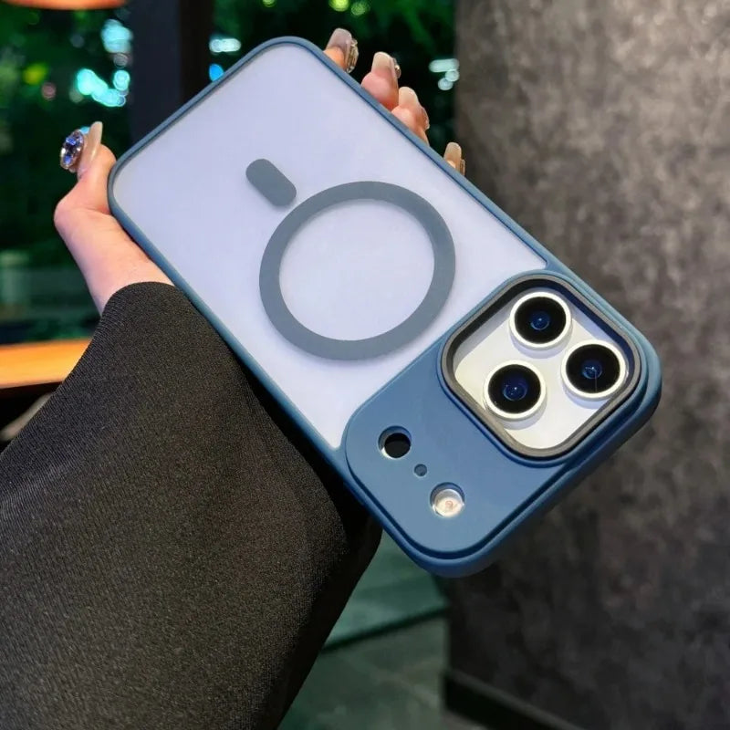 Elegant Matte MagSafe Soft Bumper iPhone Case