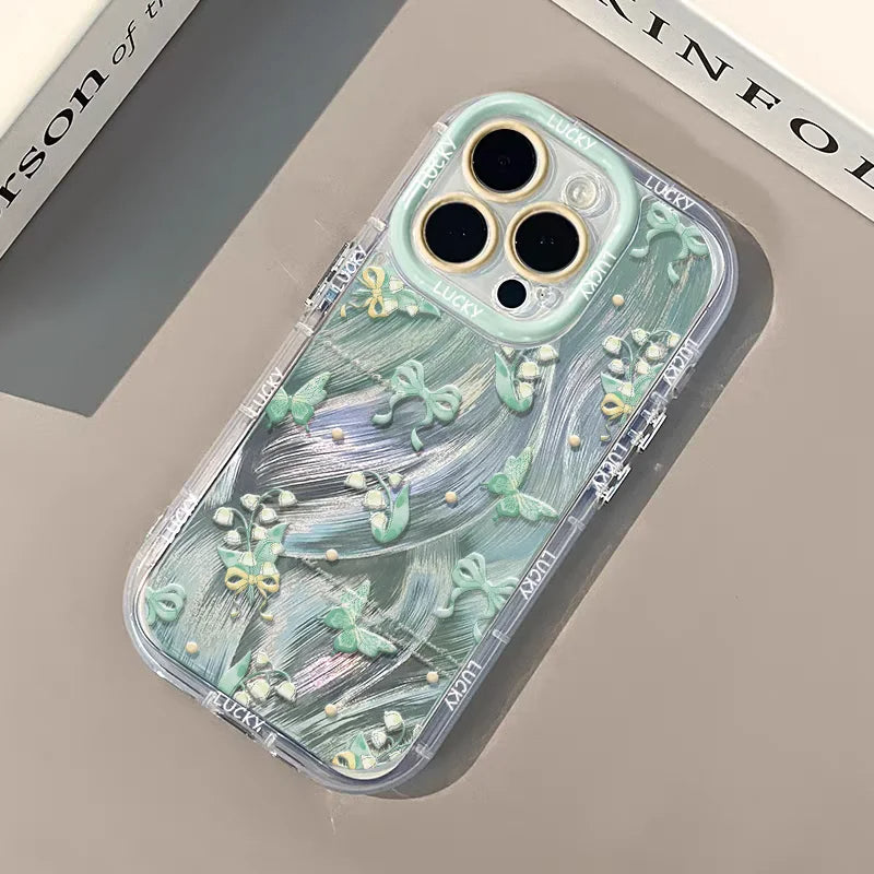 Chic Butterfly Pattern Soft iPhone Protective Cover