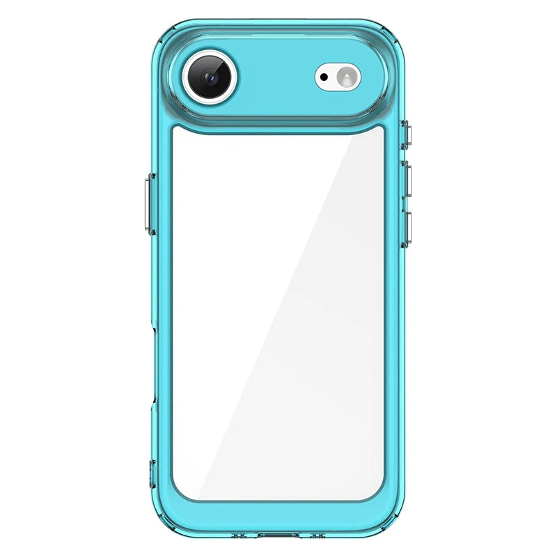 Slim Transparent iPhone Case with Shockproof Edges