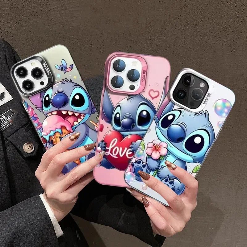 Disney Stitch Angel IMD Art Protective iPhone Case