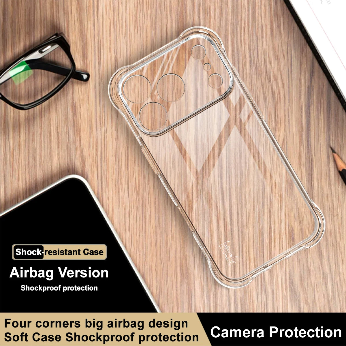 Shock-Resistant IMAK Soft Protective iPhone Cover