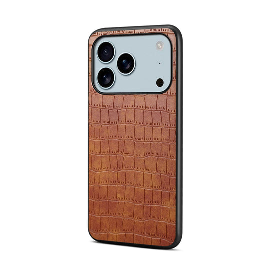 Matte Shockproof PU Leather Case for iPhone