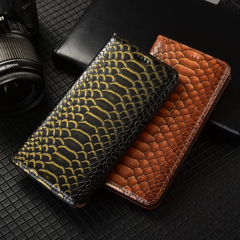 Premium Magnetic Shockproof Python iPhone Case