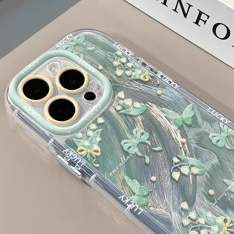 Chic Butterfly Pattern Soft iPhone Protective Cover