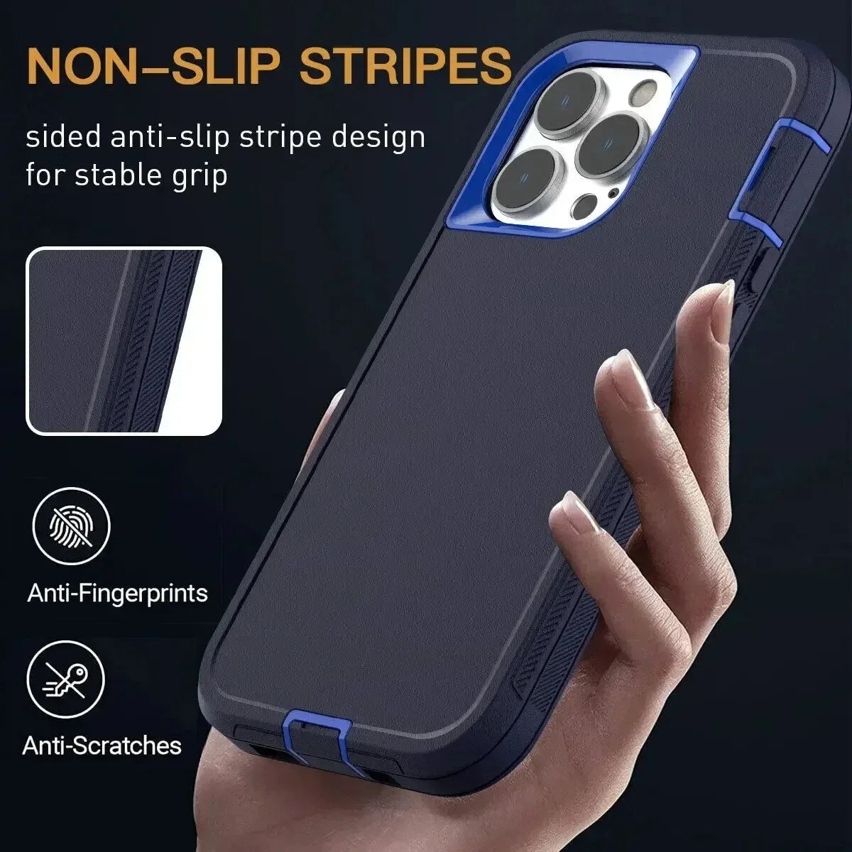 Heavy-Duty Otter iPhone Cover Anti-Drop Shield