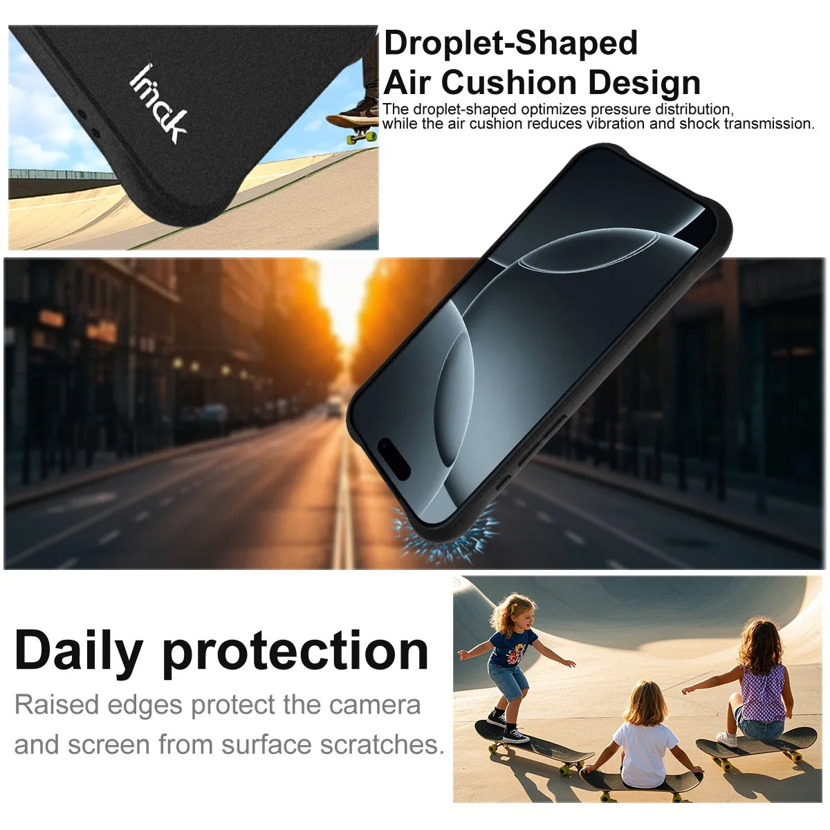 Shock-Resistant IMAK Soft Protective iPhone Cover