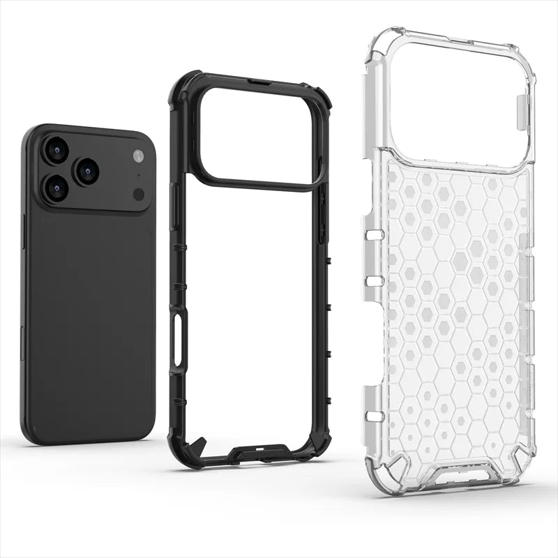 Funda protectora Honeycomb Shield para iPhone 17