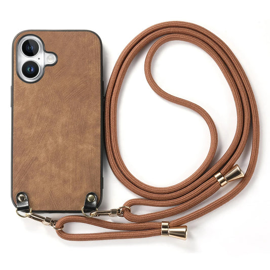 Lanyard Rope Retro Premium Matte Finish iPhone Case