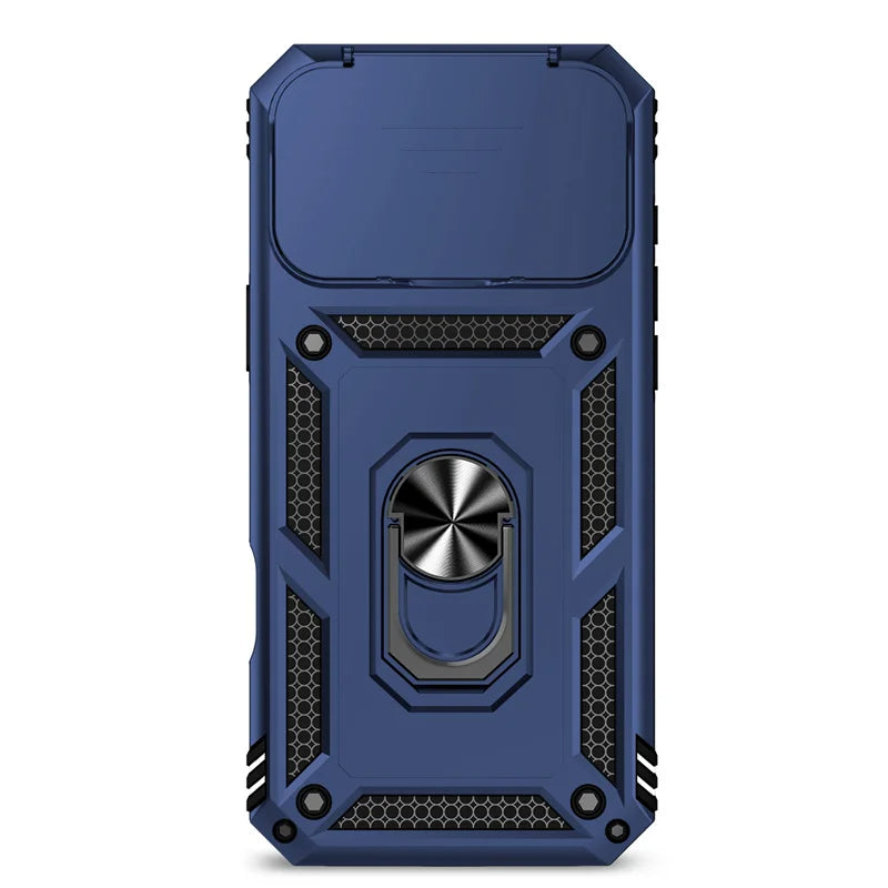 Armor Magnetic iPhone Case with Camera Lens Protector