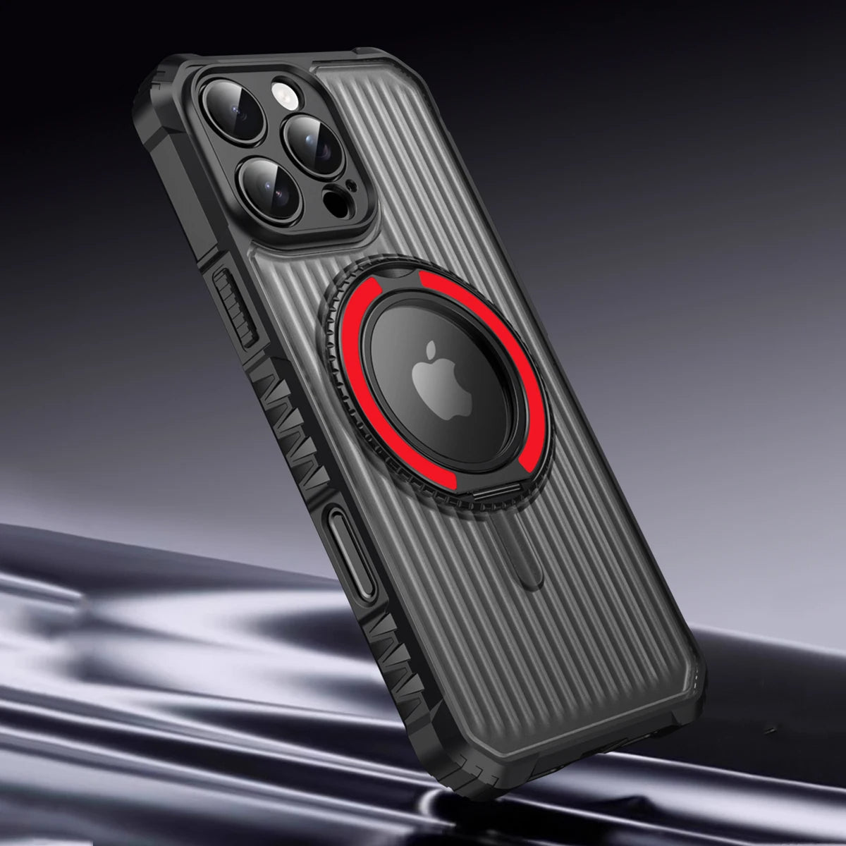 MagSafe Shockproof Armor iPhone Case with Kickstand