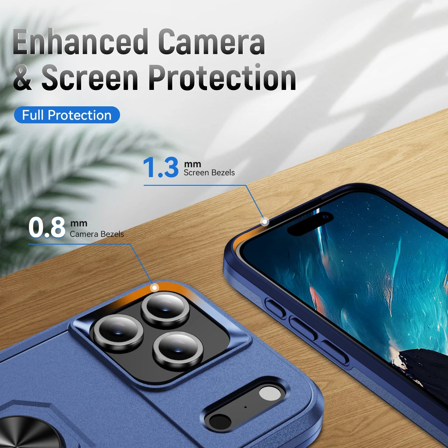 Military Grade Armor Case with Metal Kickstand