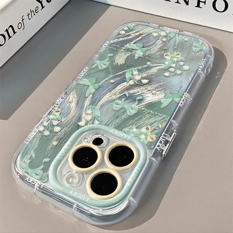 Chic Butterfly Pattern Soft iPhone Protective Cover