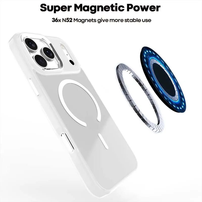 Slim Skin-Touch MagSafe Magnetic Shockproof iPhone Case
