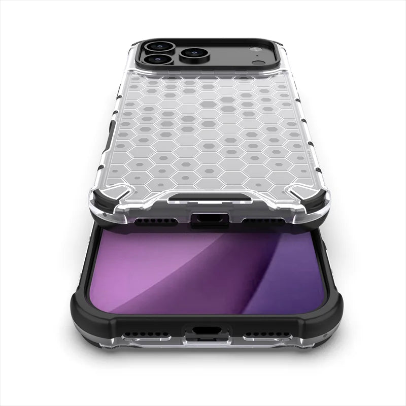 Funda protectora Honeycomb Shield para iPhone 17