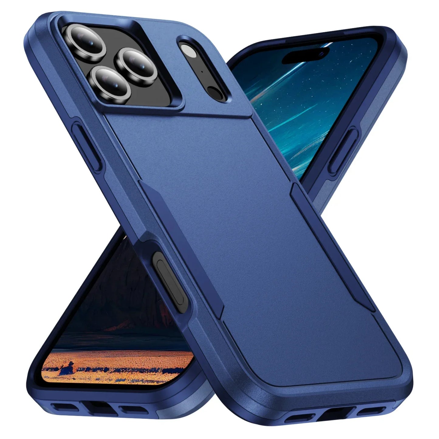 Military Grade Anti-Shock Armor Case for iPhone