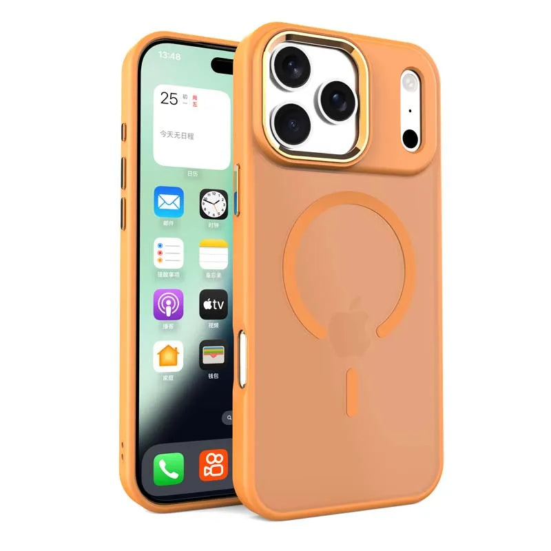 Slim Skin-Touch MagSafe Magnetic Shockproof iPhone Case