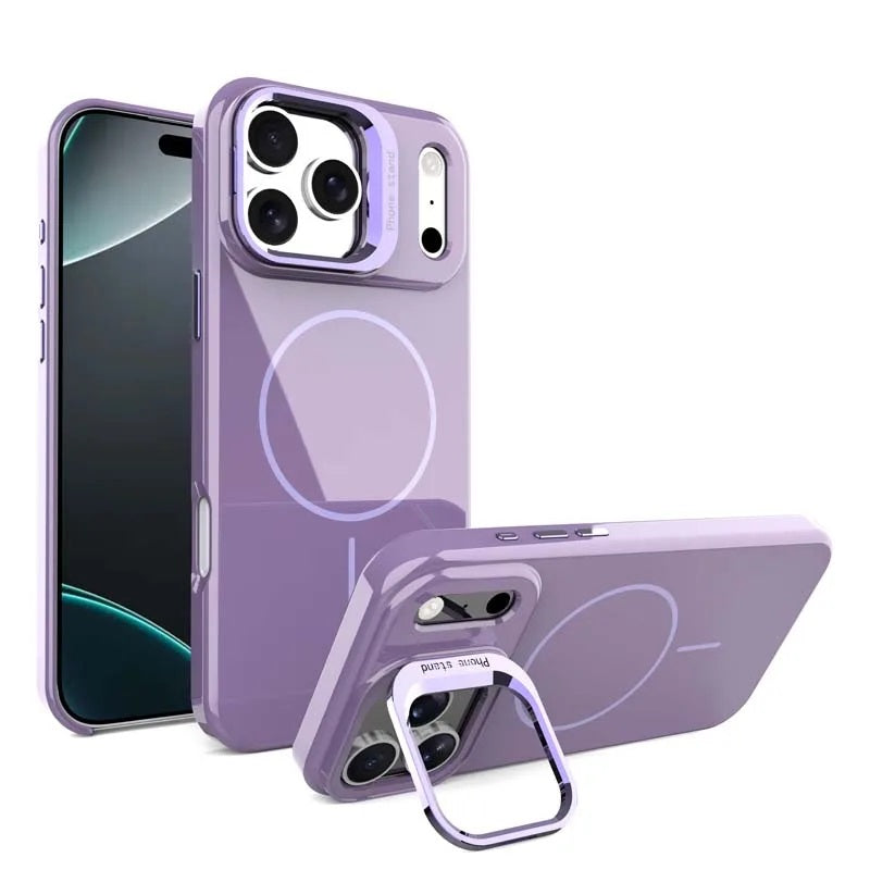 Silicone MagSafe iPhone Case with Lens Protecter