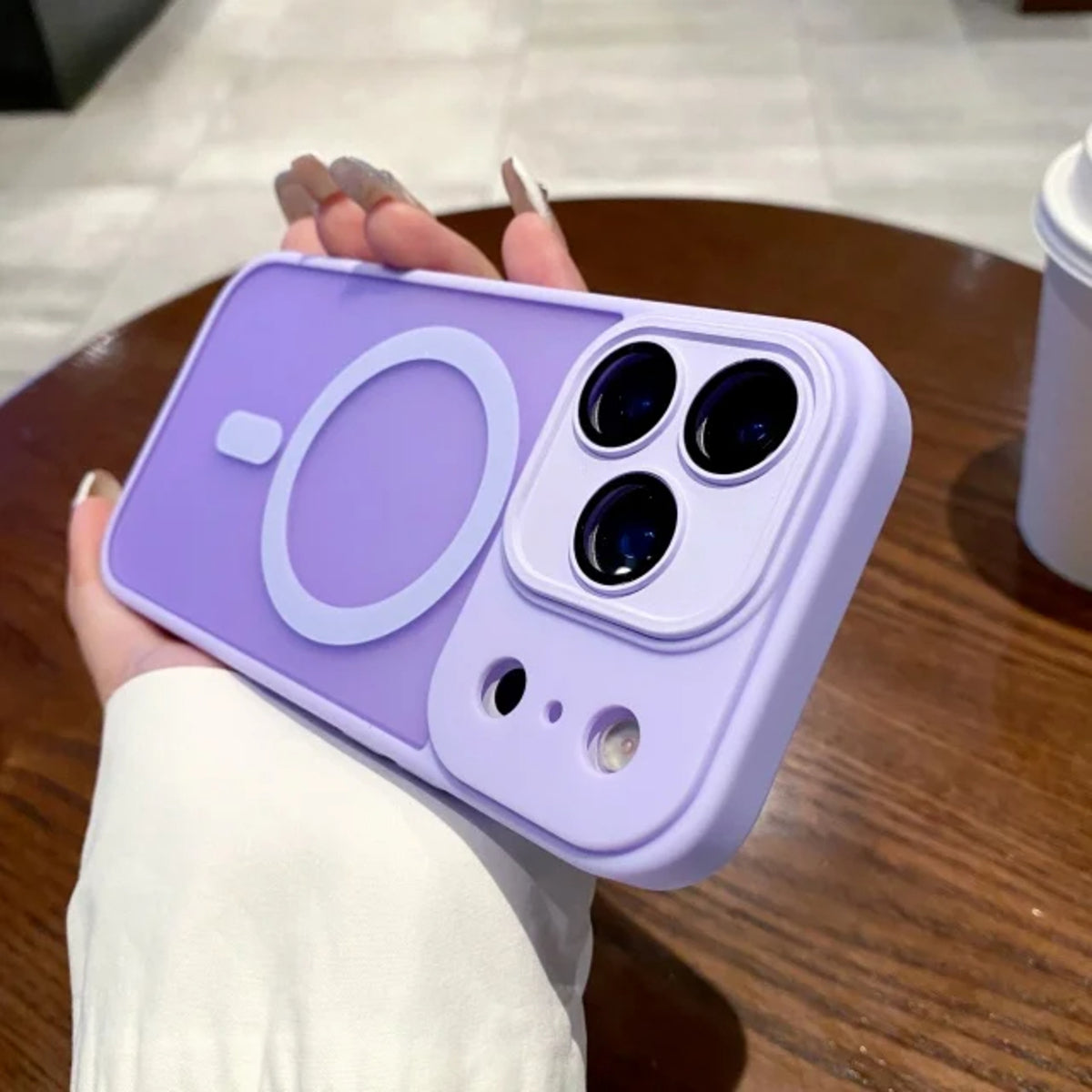 Magnetic Silicone Frame Case for iPhone