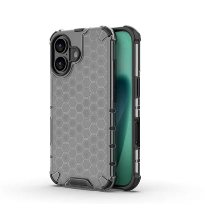 Funda rígida y resistente con diseño de panal para iPhone