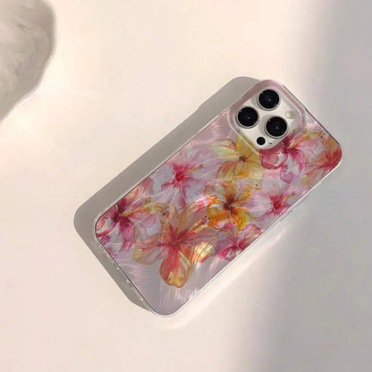 Cute Daisy Blossom Print iPhone Soft Cover