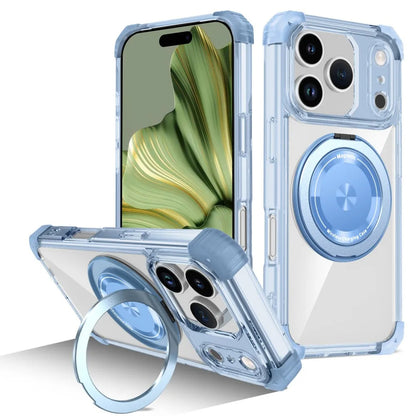 Magnetic Folding Stand Clear Armor iPhone Case