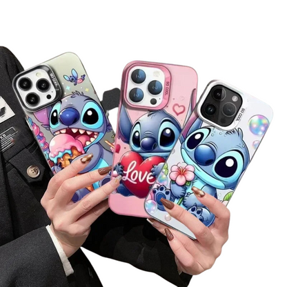 Disney Stitch Angel IMD Art Protective iPhone Case