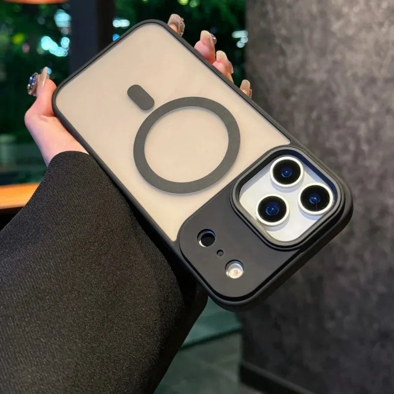 Elegant Matte MagSafe Soft Bumper iPhone Case