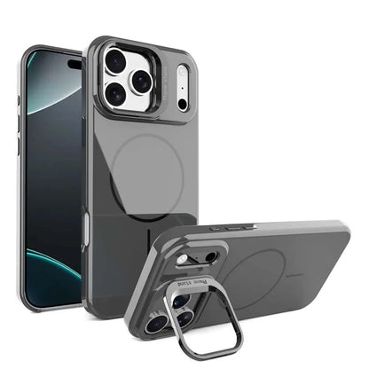 Funda de silicona MagSafe para iPhone con protector de lente