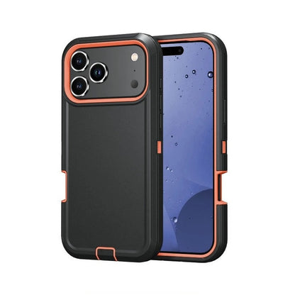 Funda protectora resistente a golpes con clip para cinturón para iPhone