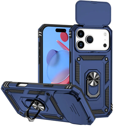Armor Magnetic iPhone Case with Camera Lens Protector