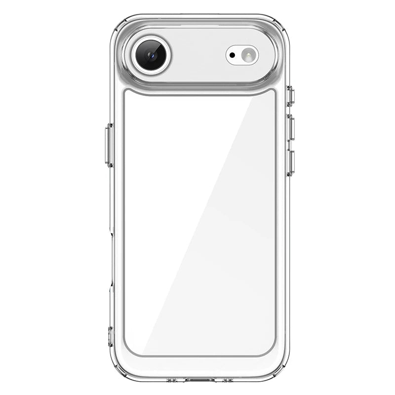 Slim Transparent iPhone Case with Shockproof Edges