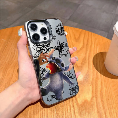 Funny Stitch Movie-Inspired Matte iPhone Cover