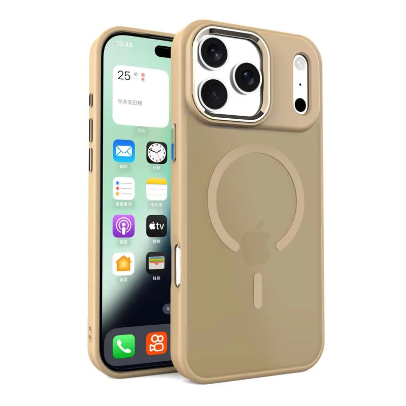 Slim Skin-Touch MagSafe Magnetic Shockproof iPhone Case