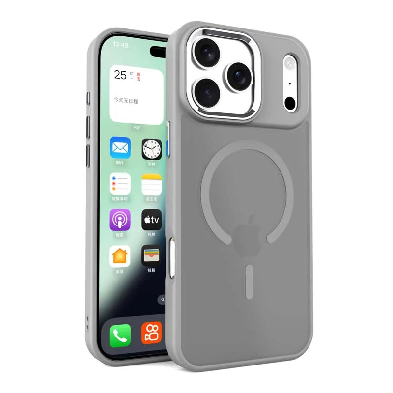 Slim Skin-Touch MagSafe Magnetic Shockproof iPhone Case