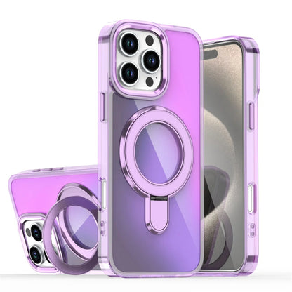 Laser Color-Changing Magnetic Stand iPhone Case