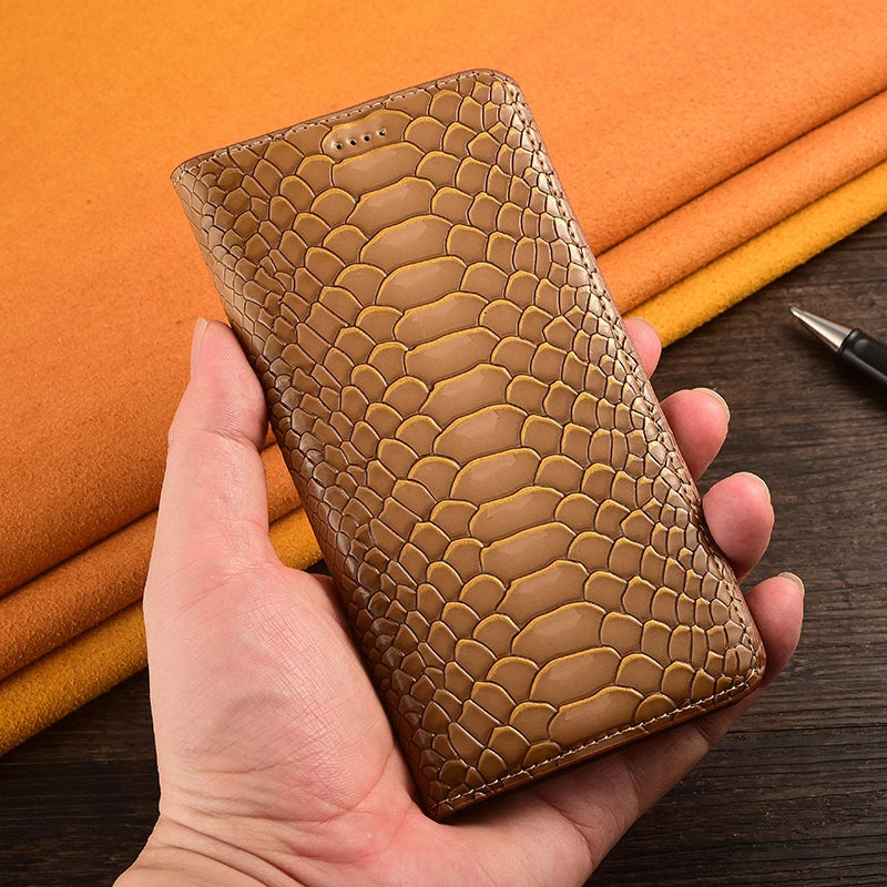 Premium Magnetic Shockproof Python iPhone Case