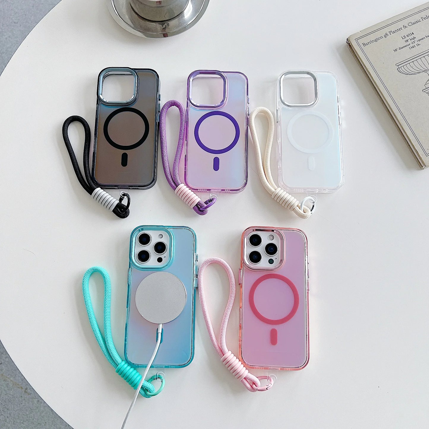 Gradient Magnetic Shockproof Case for iPhone