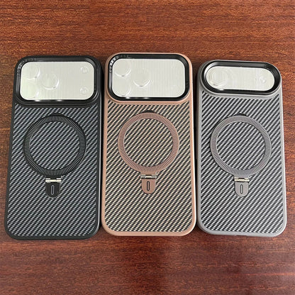 Funda rígida MagSafe de fibra de carbono para iPhone