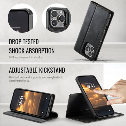 Funda magnética de cuero Magsafe para iPhone