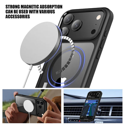 Candy Color MagSafe Shockproof iPhone Bumper Case