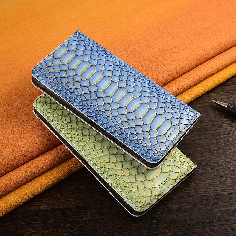 Premium Magnetic Shockproof Python iPhone Case