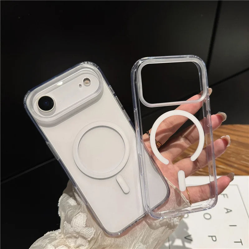 Transparent MagSafe iPhone Case with Camera Guard