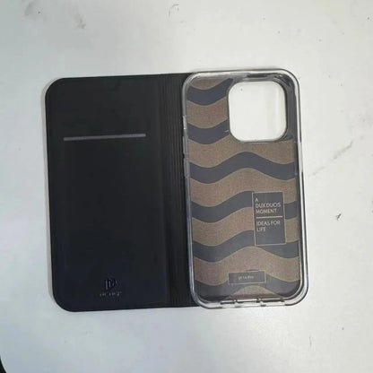 Dux Ducis Luxury Leather Magnetic Wallet iPhone Case